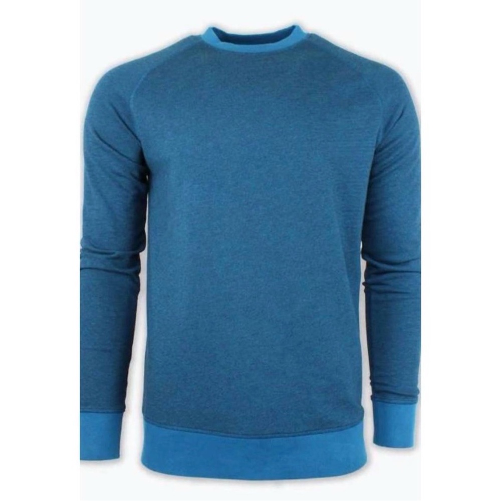 BENSON Whistler French Terry Crewneck‎ in Sapphire Blue.